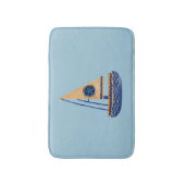 De Tribale Sailboot Badmat (Voorkant Verticaal)