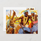 De Tribe-zanger Briefkaart (Voorkant / Achterkant)