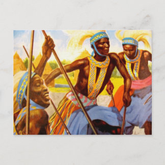 De Tribe-zanger Briefkaart