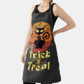 De Trick or treat van de heksenkat Schort (Insitu)