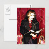 De Trickster Tarot Card Art Briefkaart (Voorkant / Achterkant)