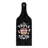 De Trifle Tower Kerstmis Snijplank (Voorkant)