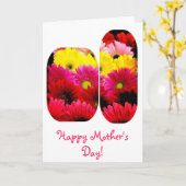 De trillende Kaart van het Moederdag van (Gele Bloem)