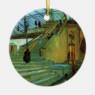 De Trinquetaille-brug door Vincent van Gogh Keramisch Ornament