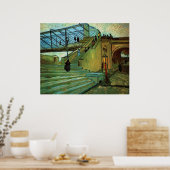 De Trinquetaille-brug van Vincent van Gogh Poster (Keuken)