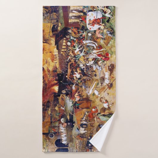 De triomf van de dood, Pieter Bruegel Badhanddoek (Badhanddoek)