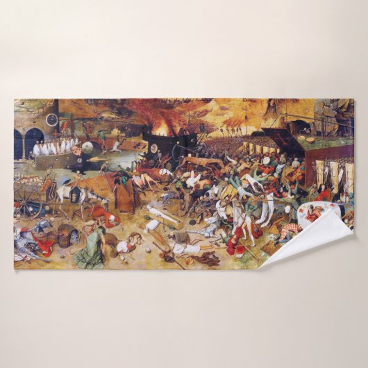 De triomf van de dood, Pieter Bruegel Badhanddoek (Badhanddoek)