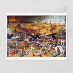 De triomf van de dood, Pieter Bruegel Briefkaart