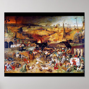 De triomf van de dood, Pieter Bruegel Poster