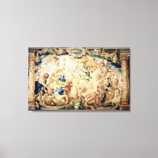 De triomf van de eucharist canvas afdruk (Voorkant)