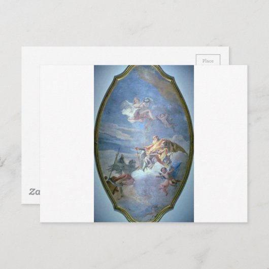 De triomf van de valor in de tijd door Giovanni Do Briefkaart (Voorkant / Achterkant)