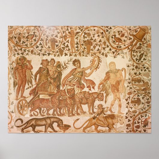 De triomf van Dionysus Poster (Voorkant)