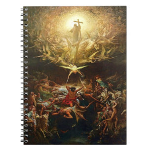 De triomf van het christendom door Gustave Dore Notitieboek