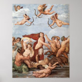 De triomf van het Poster van Galatea (Voorkant)