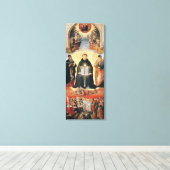 De triomf van St. Thomas Aquinas Canvas Afdruk (Insitu (Houten vloer))