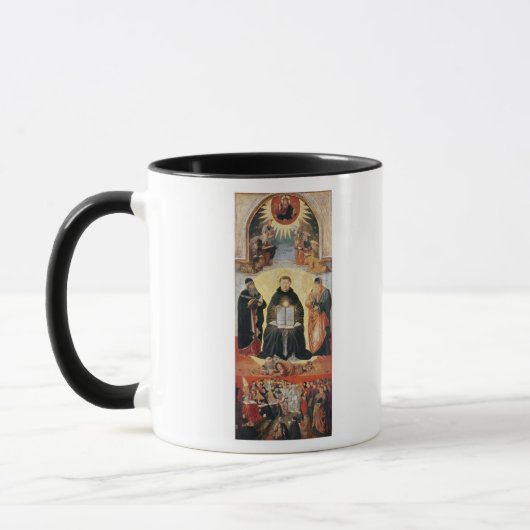 De triomf van St. Thomas Aquinas Mok (Links)