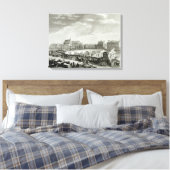 De triomf van Voltaire Canvas Afdruk (Insitu (Slaapkamer))