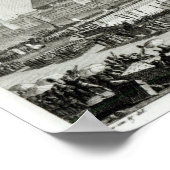 De triomf van Voltaire Poster (Hoek)