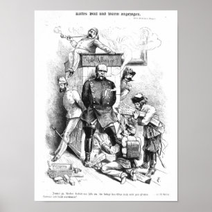 De Triple Alliance uit 'Bismarck' Poster