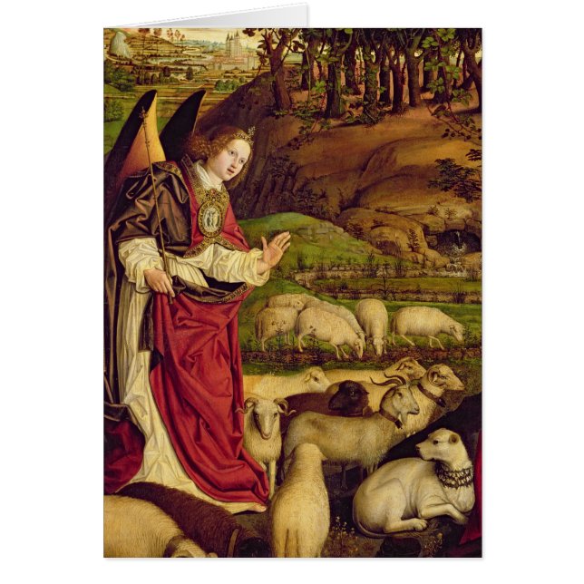 De triptych van Mozes en de verbrande Struik (Voorkant)