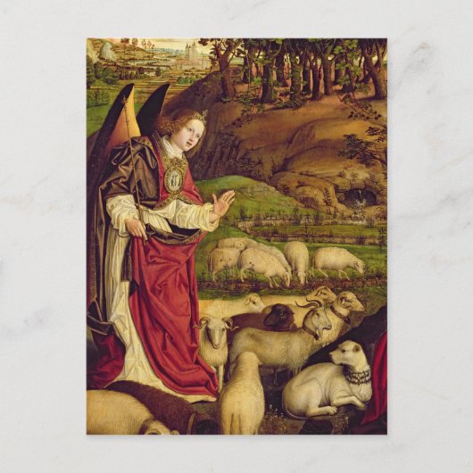 De triptych van Mozes en de verbrande Struik Briefkaart (Voorkant)