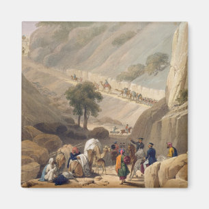 De troepen die uit het Narrow Part van De Magneet