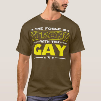 De troepenmacht is sterk met deze schimmelige mann t-shirt