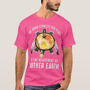 De trommel verbindt ons hart met de hartslag van M T-shirt