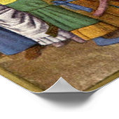 De trompetten van Jericho van Jean Fouquet Poster (Hoek)