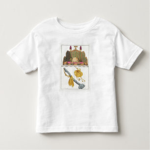 De troon van een Chinese keizer, jojojojo-scepter  Kinder Shirts