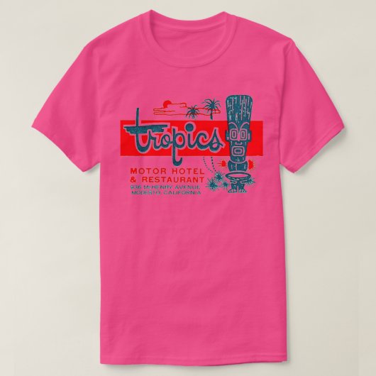 De tropen t-shirt (Design voorkant)