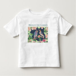 De tropische bloemen in de tuin personaliseren kinder shirts