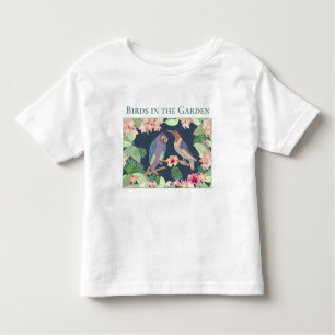 De tropische bloemen in de tuin personaliseren kinder shirts