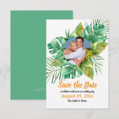 De tropische Foto bewaart de Aankondiging van de D (Voorkant / Achterkant)