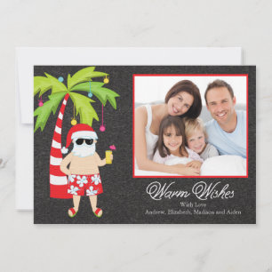 De tropische Kaart van de Foto van de Familie van