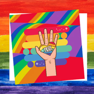 De trots notitiekaartje