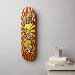 De trots van de luipaard skateboard