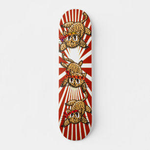 De trots van de luipaard skateboard