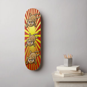 De trots van de luipaard skateboard