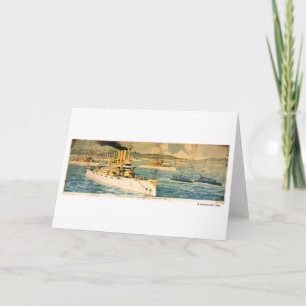 De trots van de Stille Oceaan in de Haven van San Kaart