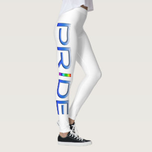 De trots van SlipperyJoe's in metalen letters stra Leggings