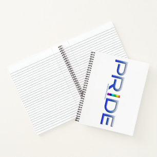 De trots van SlipperyJoe's in metalen letters stra Notitieboek