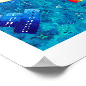 De Trouw Contemporary Schilderij Kunstprint Poster (Hoek)