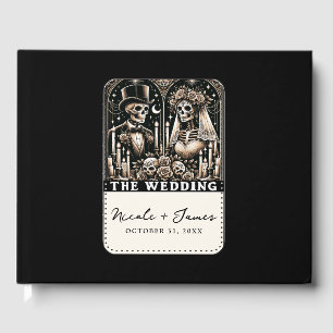 DE TROUW Tarot Skeletten Bruid & Bruidegom Gastenboek