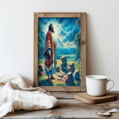 De trouwe blik van Abram (Genesis 15) Poster