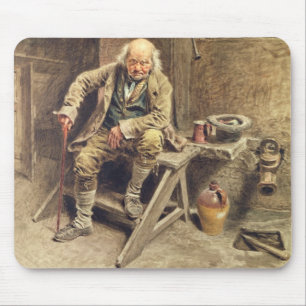 De trouwe oude servant muismat