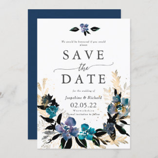 De trouwe sjabloon van de Tekst bewaart de datum Kaart