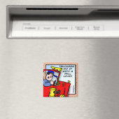 De truckers doen het magneet (Insitu (Vaatwasser))