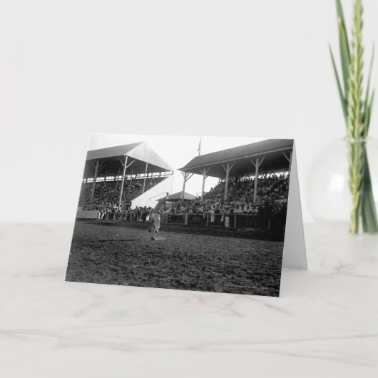 De trucs van een rodeo kaart (Voorkant)