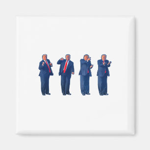 De Trumpty-dans Trump-dans 4 juli _1  Magneet
